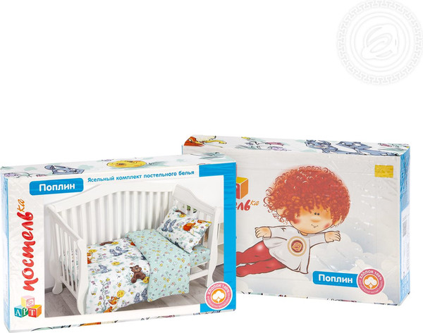 Изображение товара Комплект постельный для малышей АртПостель Колобок 922