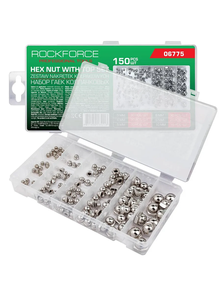 Изображение товара Гайка RockForce RF-06775 (62174), (150шт)