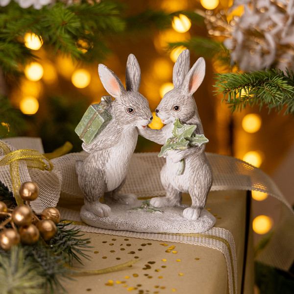 Изображение товара Статуэтка Lefard Кролики / 162-1316