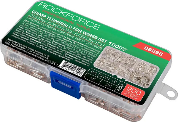 Изображение товара Набор наконечников для кабеля RockForce RF-06896 (62190)
