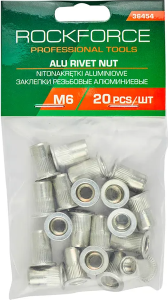 Изображение товара Набор заклепок RockForce RF-36454 (62194), (20шт)