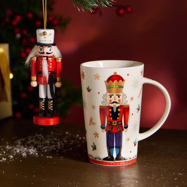 Изображение товара Подарочный набор Lefard Кружка с елочной игрушкой. Щелкунчик 580-098
