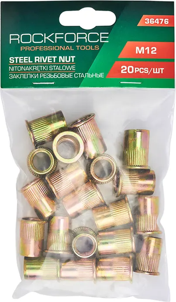 Изображение товара Набор заклепок RockForce RF-36476 (62202), (20шт)