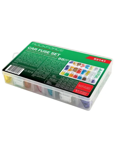 Изображение товара Комплект предохранителей для автомобиля RockForce RF-FS-100(83147) (62222)