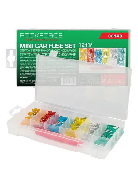 Изображение товара Комплект предохранителей для автомобиля RockForce RF-FS-35(83143) (62226)