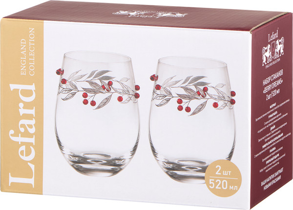 Изображение товара Набор стаканов Lefard Berry Dreams 685-130 (2шт)