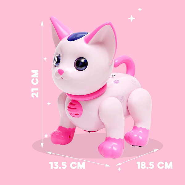 Изображение товара Радиоуправляемая игрушка Zhorya Умный котенок / 6916573  (розовый)