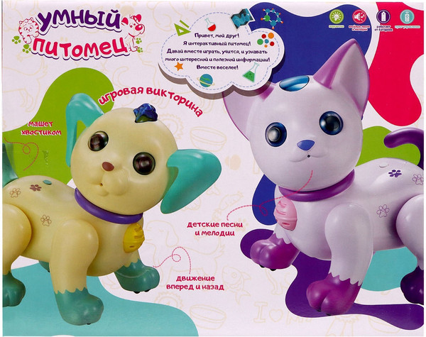 Изображение товара Радиоуправляемая игрушка Zhorya Умный котенок / 6916573  (розовый)