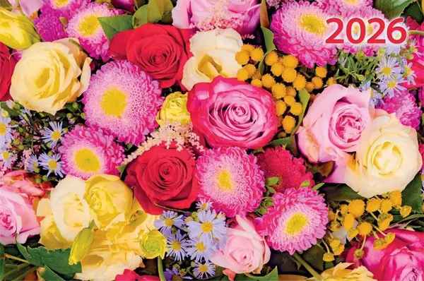 Изображение товара Календарь настенный Атберг 98  Цветочная фантазия  (4610150101319)