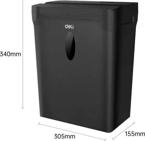 Изображение товара Шредер Deli ET014 (черный)