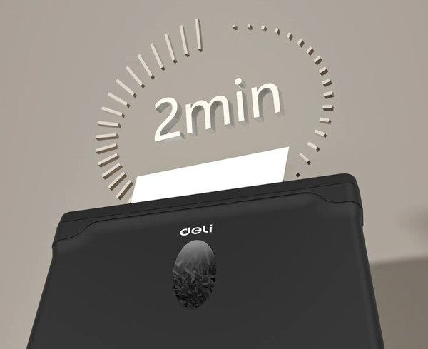 Изображение товара Шредер Deli ET014 (черный)