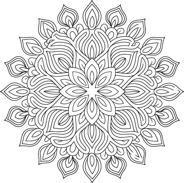 Изображение товара Раскраска-антистресс АСТ Мандалы исполнения желаний (Правдина Наталия 9785171767587)