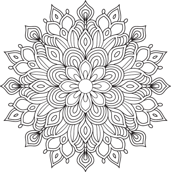 Изображение товара Раскраска-антистресс АСТ Мандалы исполнения желаний (Правдина Наталия 9785171767587)