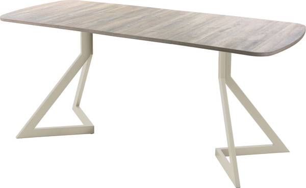 Изображение товара Обеденный стол AMC Elite Е20(1200) D2 (бежевый/дуб уайт-ривер песочно-бежевый)