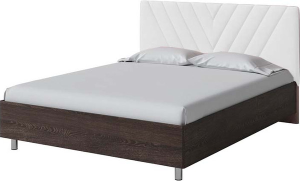 Изображение товара Полуторная кровать Proson Ora 120x200 (дуб кантербери/Teddy 300 снежный)