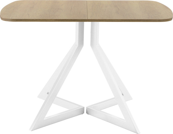 Изображение товара Обеденный стол AMC Elite Е20(1200) D2 (белый/дуб небраска натур)