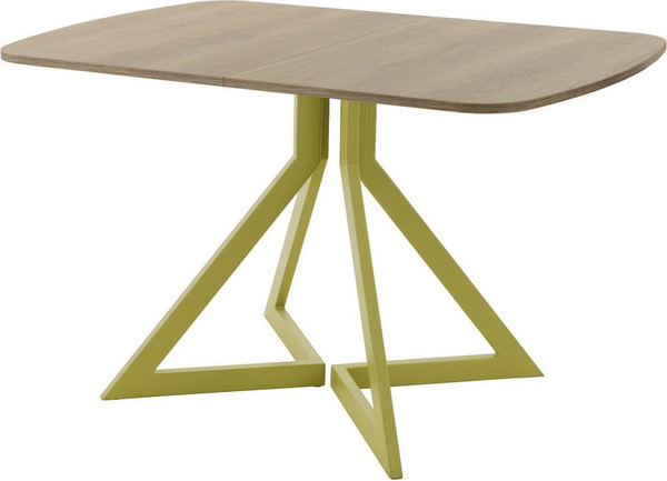 Изображение товара Обеденный стол AMC Elite Е20(1200) D2 (золото/дуб небраска натур)