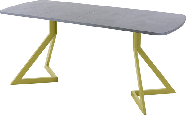 Изображение товара Обеденный стол AMC Elite Е20(1200) D2 (золото/бетон чикаго светло-серый)