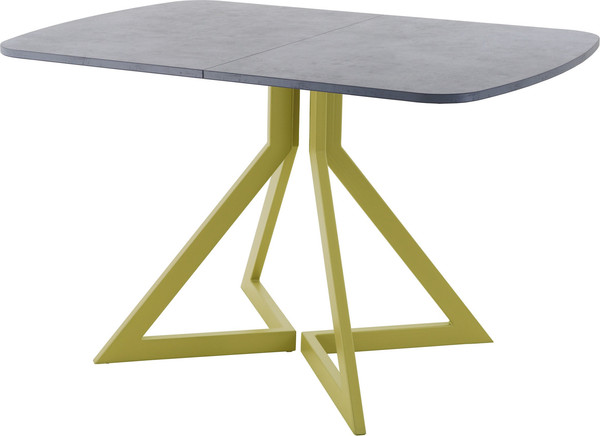 Изображение товара Обеденный стол AMC Elite Е20(1200) D2 (золото/бетон чикаго светло-серый)