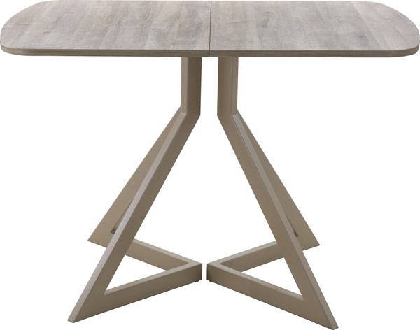 Изображение товара Обеденный стол AMC Elite Е20(1200) D2 (капучино/дуб уайт-ривер песочно-бежевый)