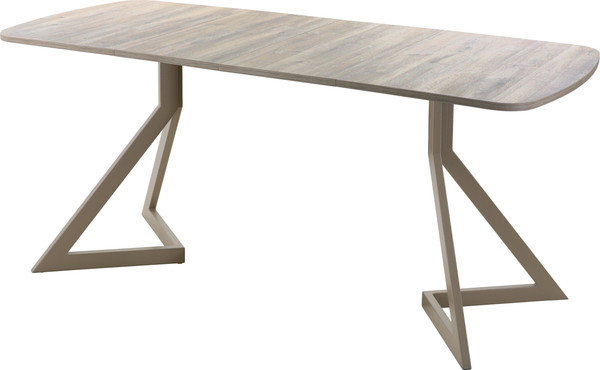 Изображение товара Обеденный стол AMC Elite Е20(1200) D2 (капучино/дуб уайт-ривер песочно-бежевый)