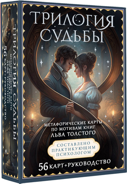 Изображение товара Гадальные карты АСТ Метафорические. Трилогия судьбы / 9785171710828 (Печерская Вероника)