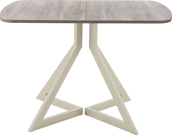 Изображение товара Обеденный стол AMC Elite Е20(1100) D2 (бежевый/дуб уайт-ривер песочно-бежевый)