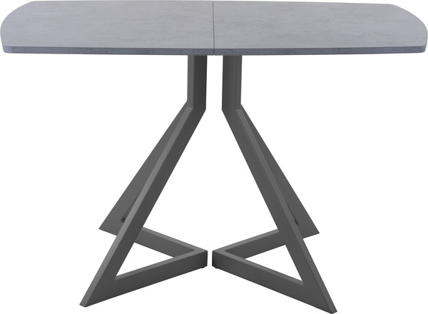 Изображение товара Обеденный стол AMC Elite Е20(1100) D2 ( графит/бетон чикаго светло-серый)
