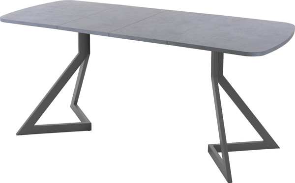 Изображение товара Обеденный стол AMC Elite Е20(1100) D2 ( графит/бетон чикаго светло-серый)