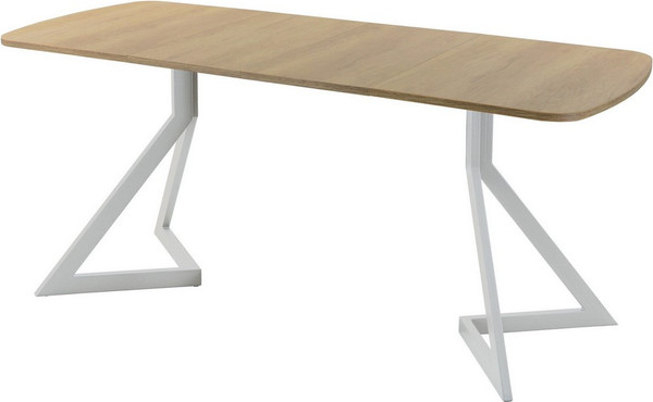 Изображение товара Обеденный стол AMC Elite Е20(1100) D2 (серебро/дуб небраска натур)