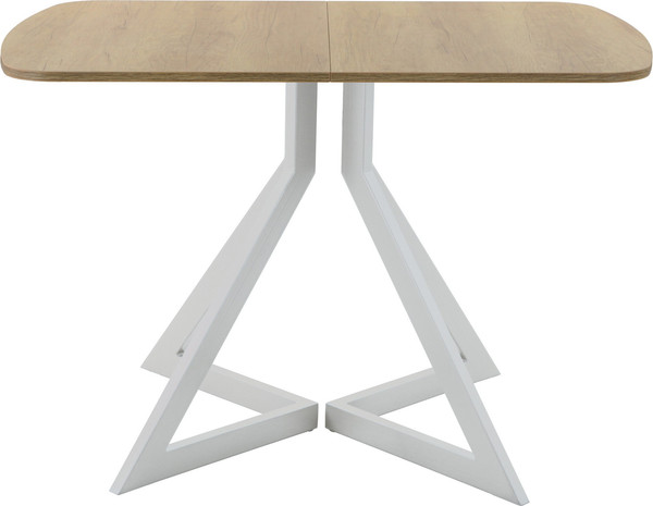 Изображение товара Обеденный стол AMC Elite Е20(1100) D2 (серебро/дуб небраска натур)