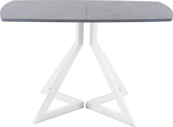 Изображение товара Обеденный стол AMC Elite Е20(1100) D2 (белый/бетон чикаго светло-серый)