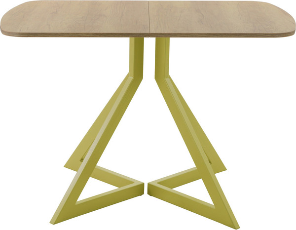 Изображение товара Обеденный стол AMC Elite Е20(1100) D2 (золото/дуб небраска натур)