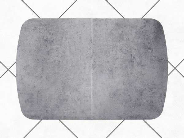 Изображение товара Обеденный стол AMC Elite Е20(1100) D2 (золото/бетон чикаго светло-серый)