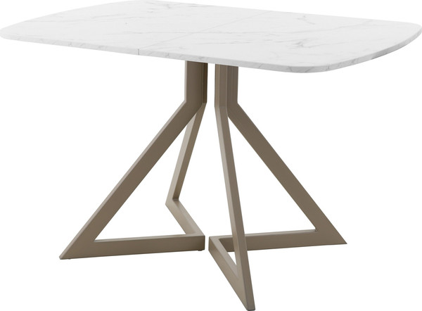 Изображение товара Обеденный стол AMC Elite Е20(1100) D2 (капучино/мрамор кристалл)