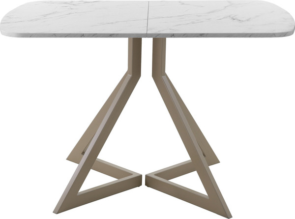 Изображение товара Обеденный стол AMC Elite Е20(1100) D2 (капучино/мрамор кристалл)
