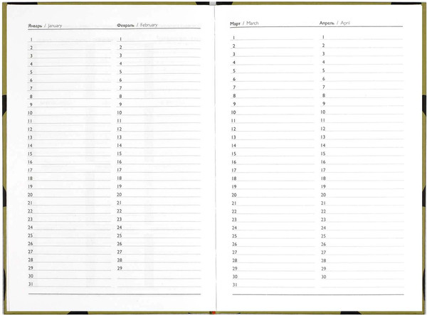 Изображение товара Ежедневник Феникс+ Diary. Сердца / 71550
