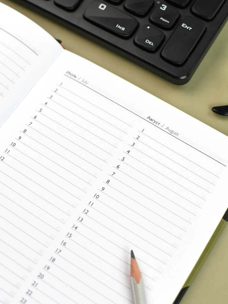 Изображение товара Ежедневник Феникс+ Diary. Сердца / 71550