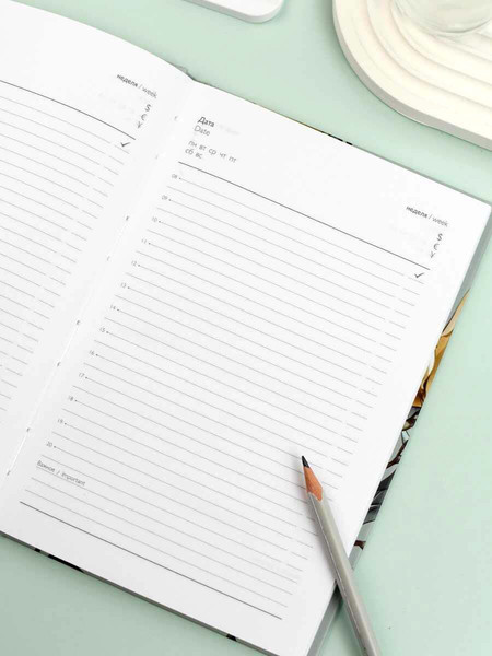 Изображение товара Ежедневник Феникс+ Diary. Магнолия / 71551