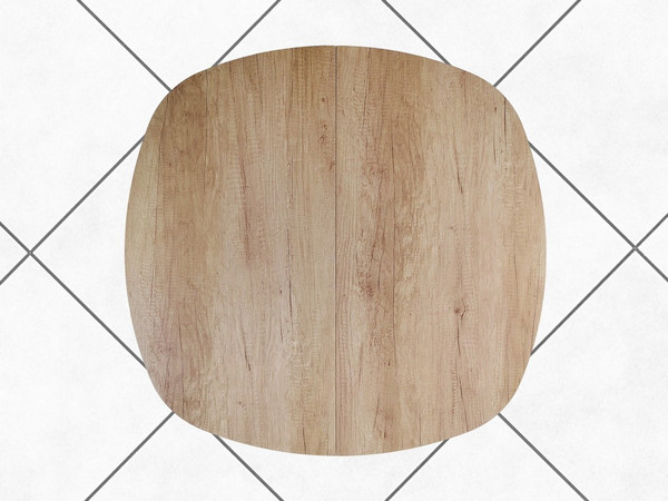 Изображение товара Обеденный стол AMC Elite Е24(900) D7 (черный/дуб небраска натур)