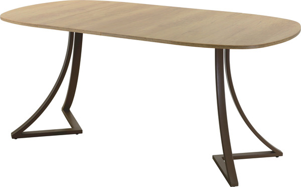 Изображение товара Обеденный стол AMC Elite Е24(900) D7 (коричневый/дуб небраска натур)