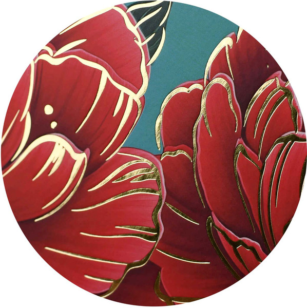 Изображение товара Ежедневник Феникс+ Diary. Красные пионы / 71553