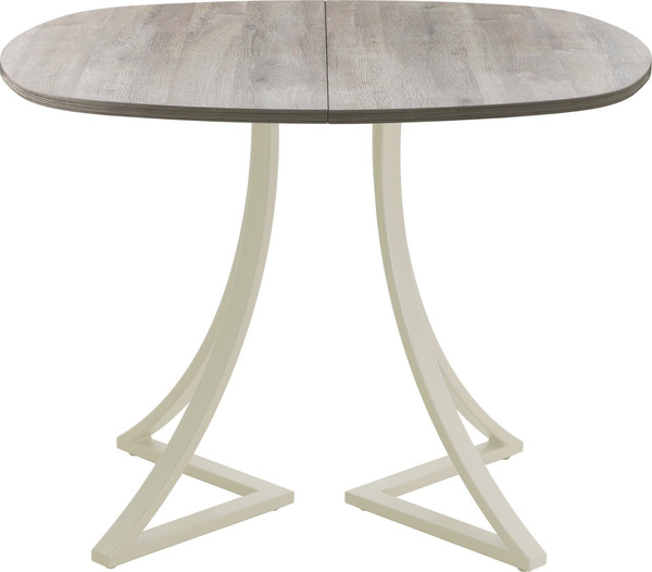 Изображение товара Обеденный стол AMC Elite Е24(900) D7 (бежевый/дуб уайт-ривер песочно-бежевый)