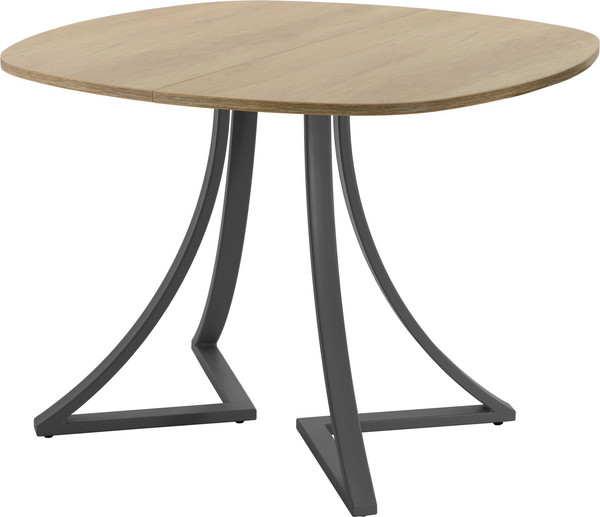 Изображение товара Обеденный стол AMC Elite Е24(900) D7 (графит/дуб небраска натур)