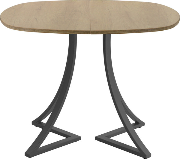 Изображение товара Обеденный стол AMC Elite Е24(900) D7 (графит/дуб небраска натур)