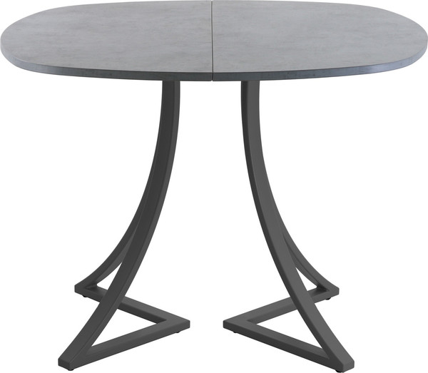 Изображение товара Обеденный стол AMC Elite Е24(900) D7 (графит/бетон чикаго светло-серый)