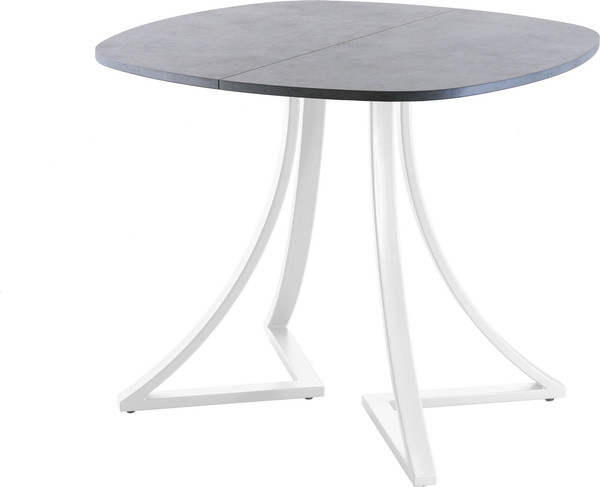 Изображение товара Обеденный стол AMC Elite Е24(900) D7 (белый/бетон чикаго светло-серый)