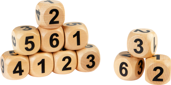 Изображение товара Набор кубиков для настольной игры Sima-Land 10514675 (30шт)