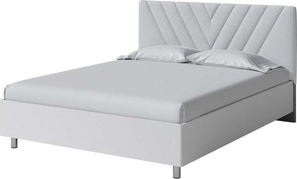 Изображение товара Полуторная кровать Proson Ora 120x200 (белый/Ultra серый камень)