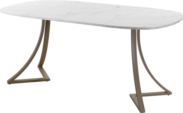 Изображение товара Обеденный стол AMC Elite Е24(900) D7 (капучино/мрамор кристалл)